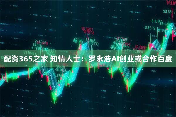 配资365之家 知情人士：罗永浩AI创业或合作百度