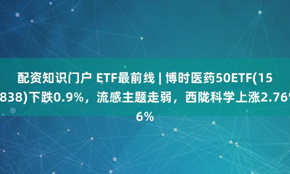 配资知识门户 ETF最前线 | 博时医药50ETF(159838)下跌0.9%，流感主题走弱，西陇科学上涨2.76%