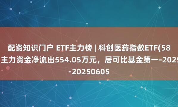 配资知识门户 ETF主力榜 | 科创医药指数ETF(588700)主力资金净流出554.05万元，居可比基金第一-20250605